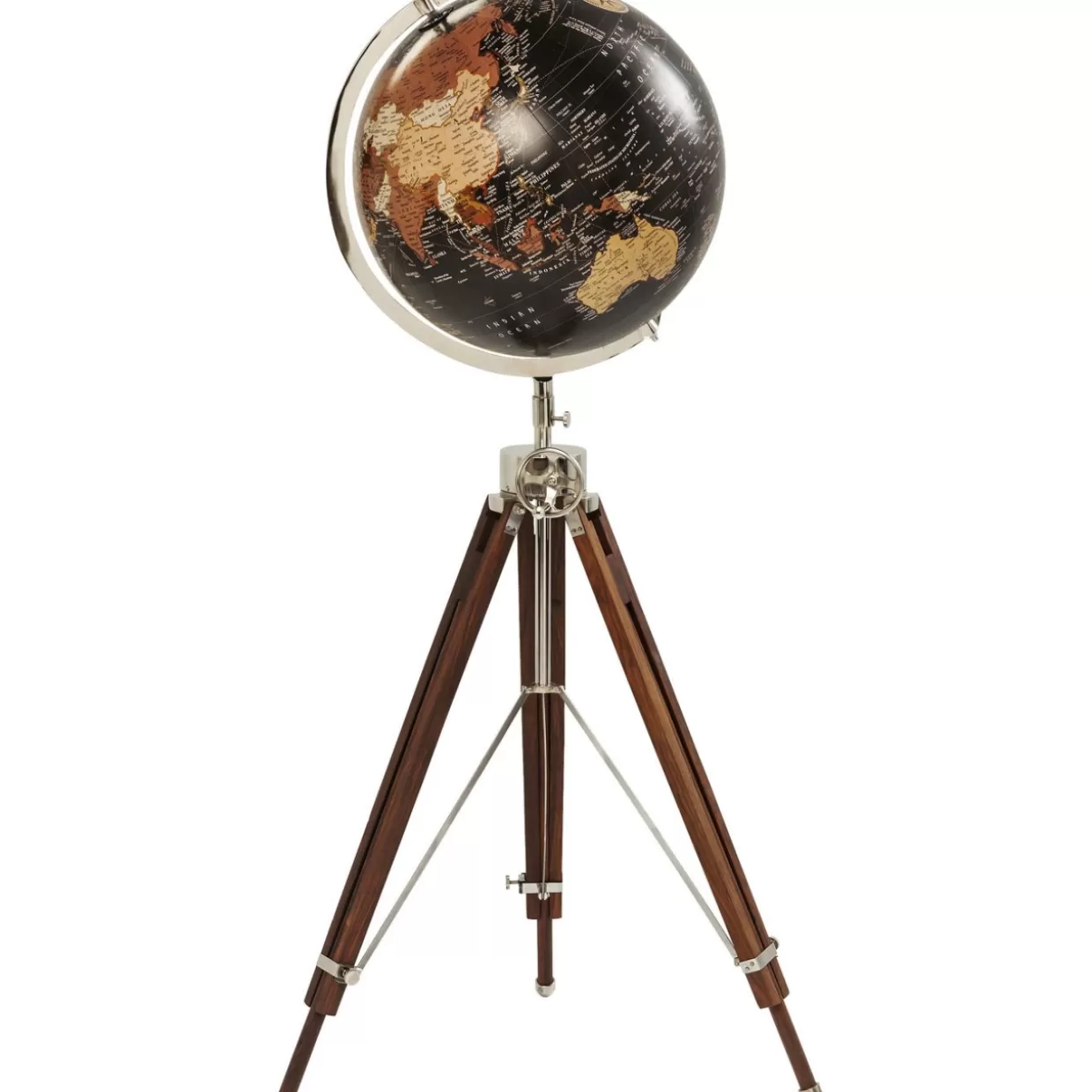 KARE Design Deko & Geschenkartikel | Deko Globus Earth Schwarz