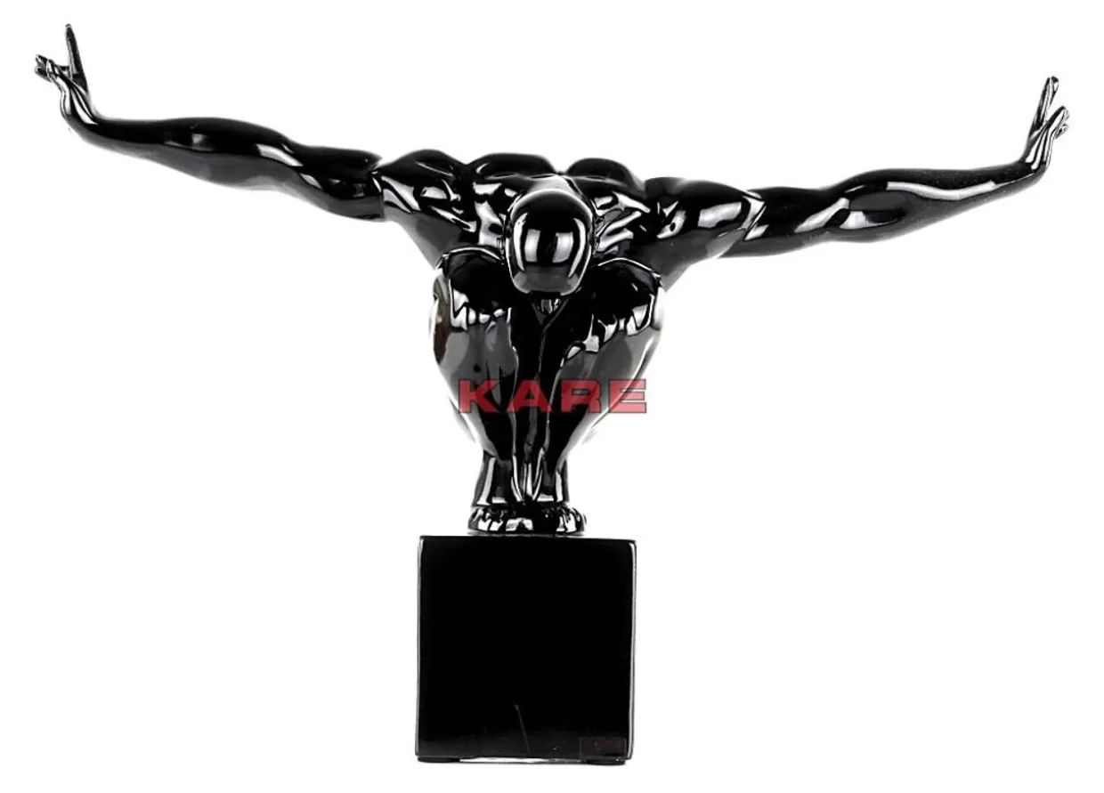KARE Design Deko & Geschenkartikel | Deko Objekt Athlet Black Small