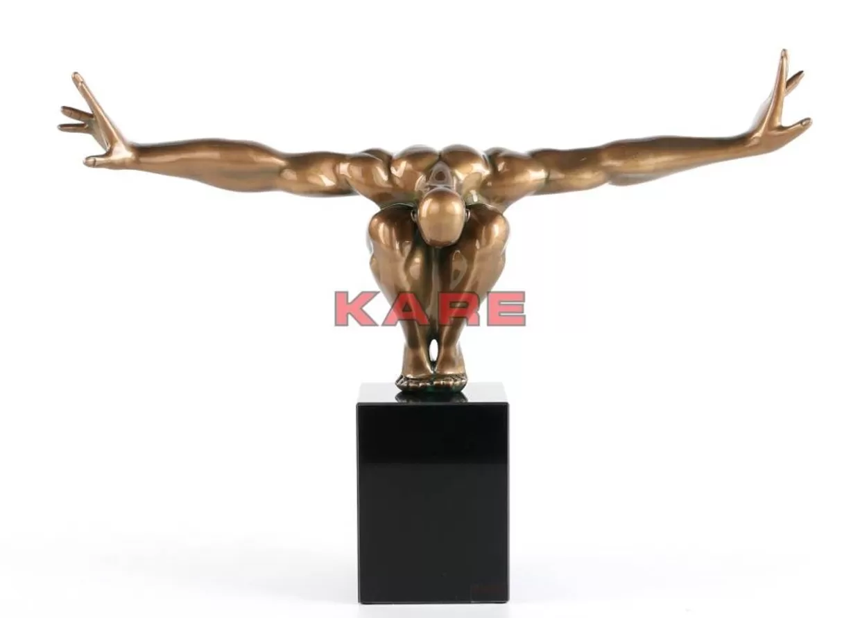 KARE Design Deko & Geschenkartikel | Deko Objekt Athlet Bronze