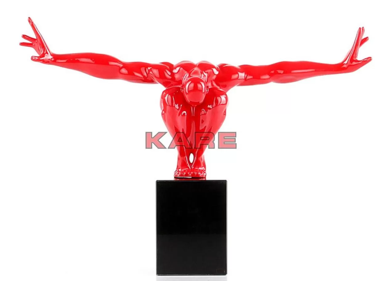 KARE Design Deko & Geschenkartikel | Deko Objekt Athlet Rot