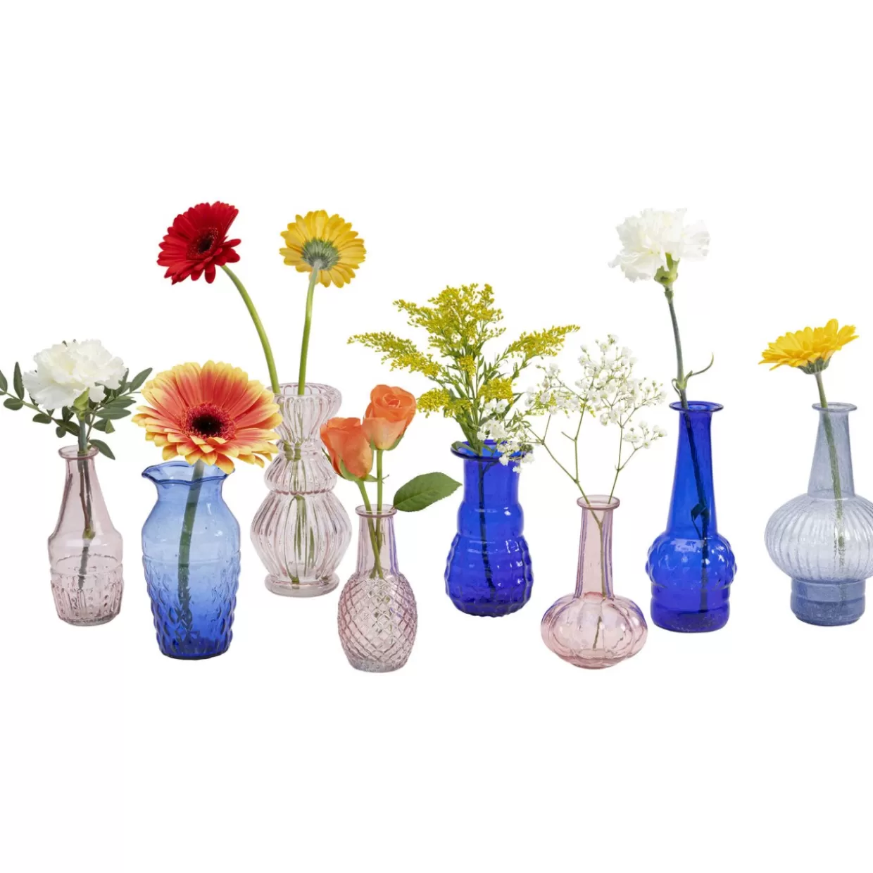 KARE Design Vasen | Deko Vase Family Brit (8/Set)