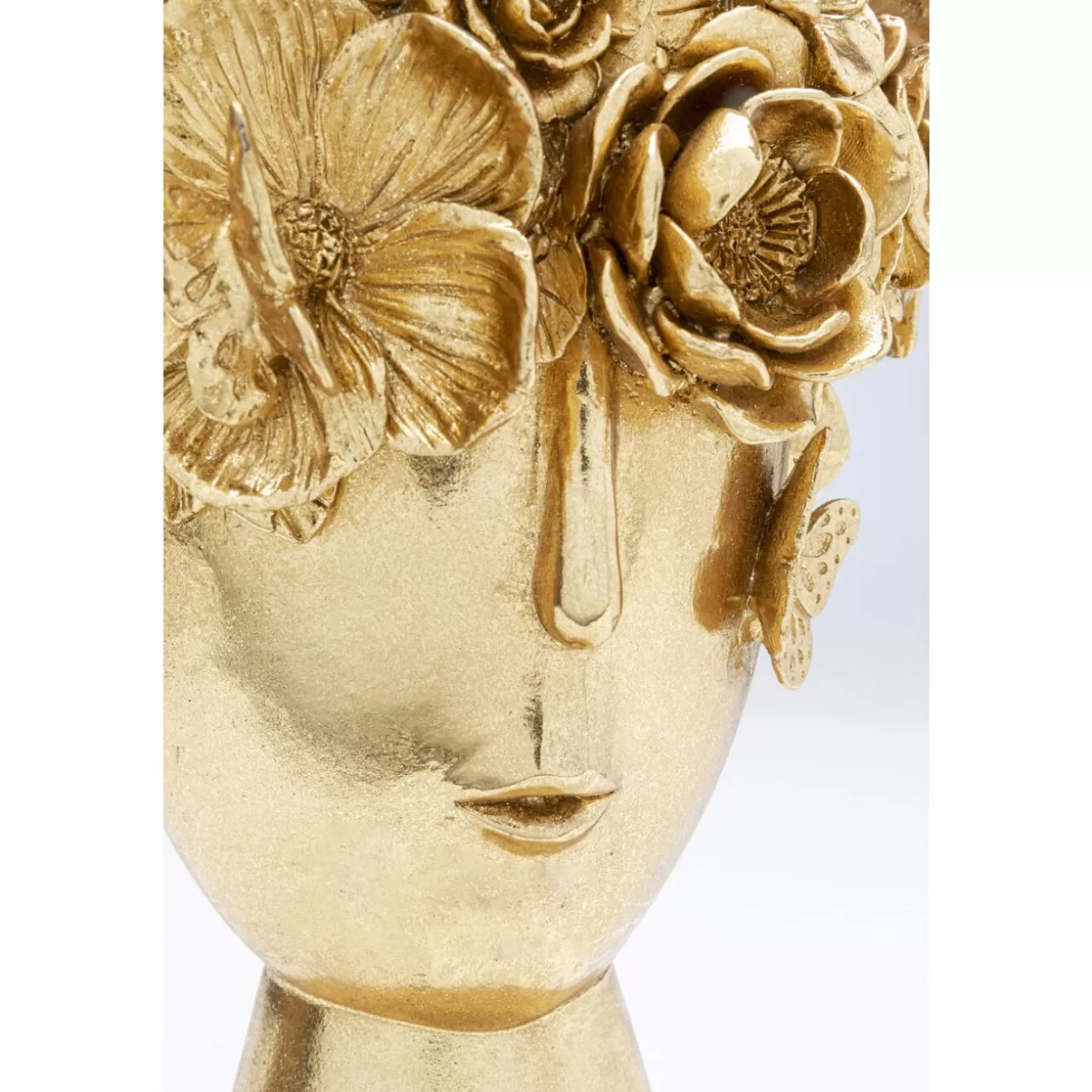 KARE Design Vasen | Deko Vase Flowercrown Gold 20Cm