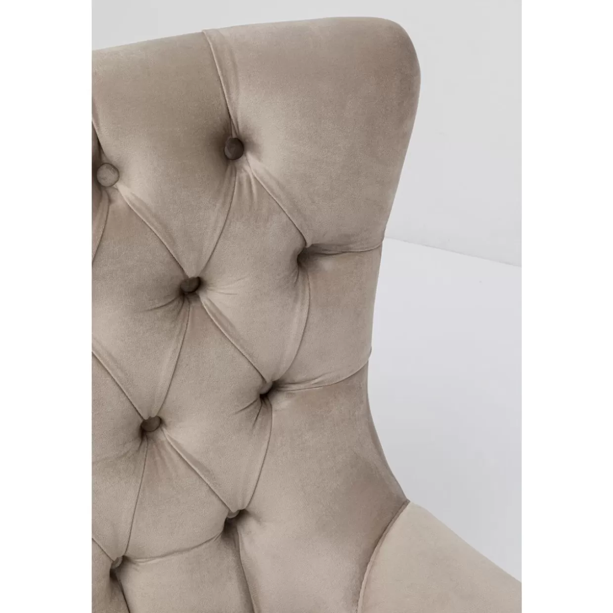 KARE Design Sessel | Drehsessel Bellissima Velvet Beige