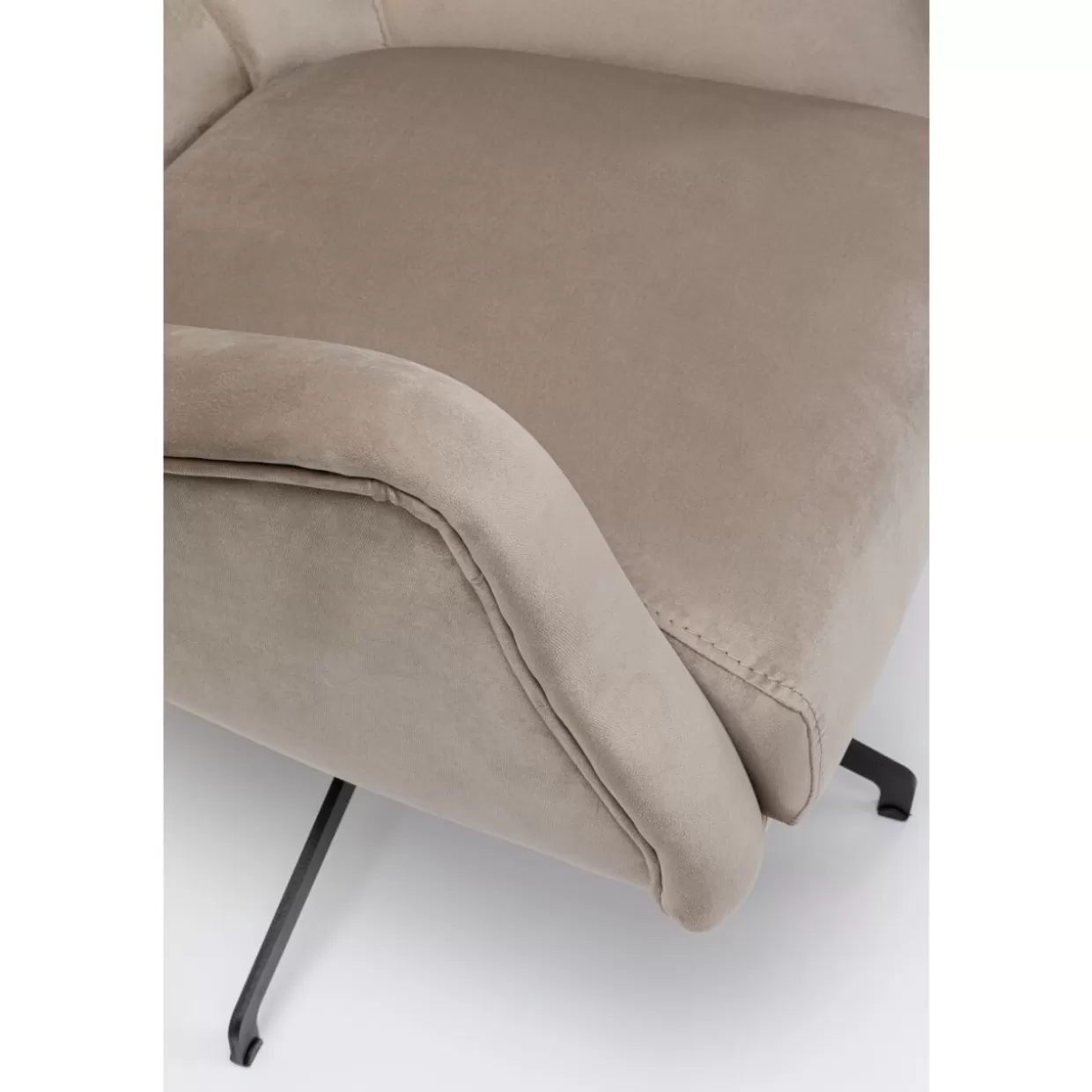 KARE Design Sessel | Drehsessel Bellissima Velvet Beige