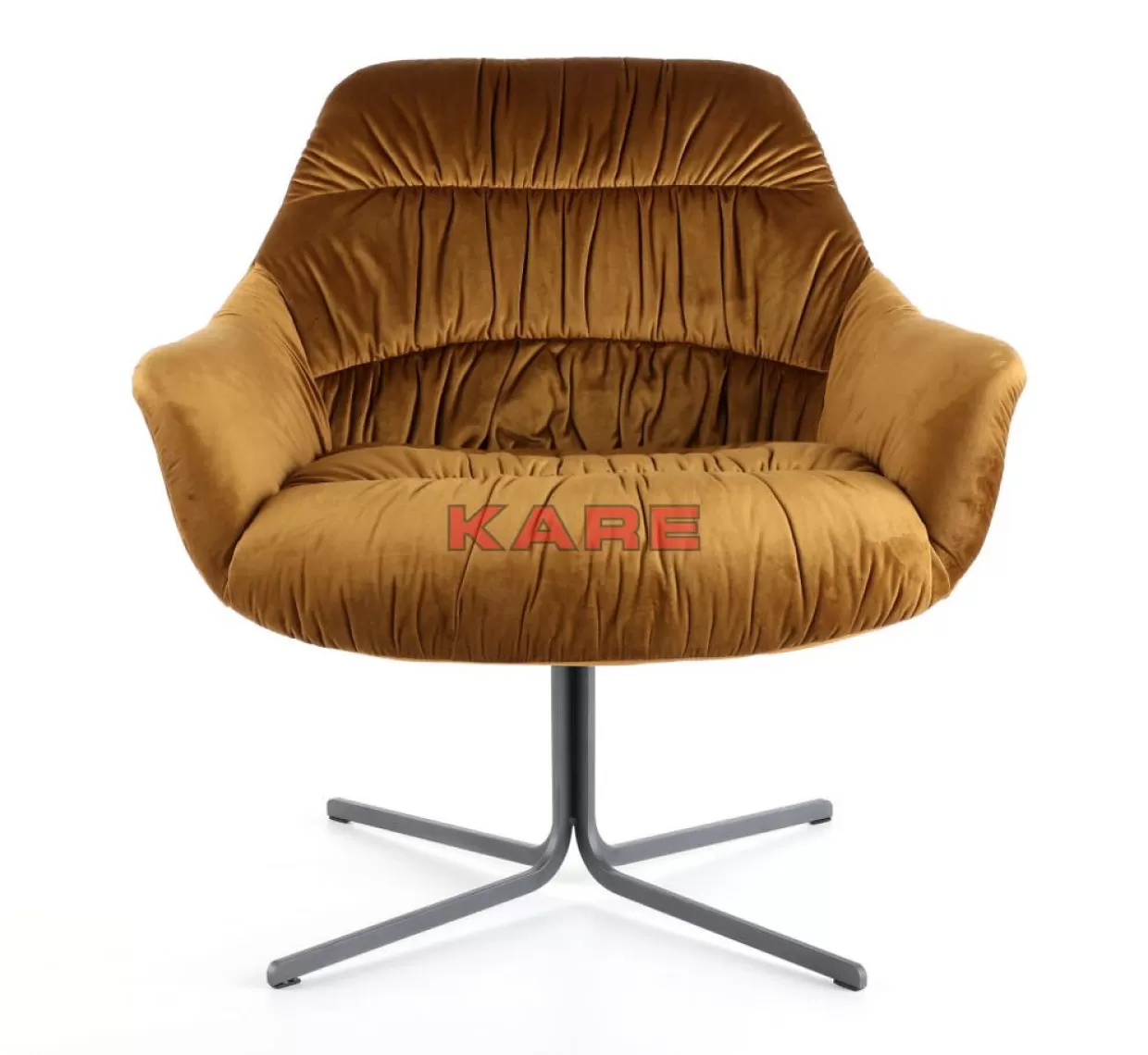 KARE Design Sessel | Drehsessel Bristol Gelb