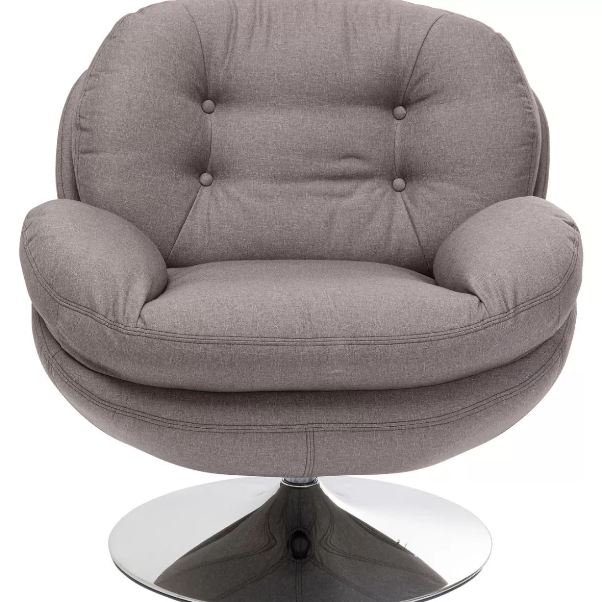 KARE Design Sessel | Drehsessel Cosy Grau