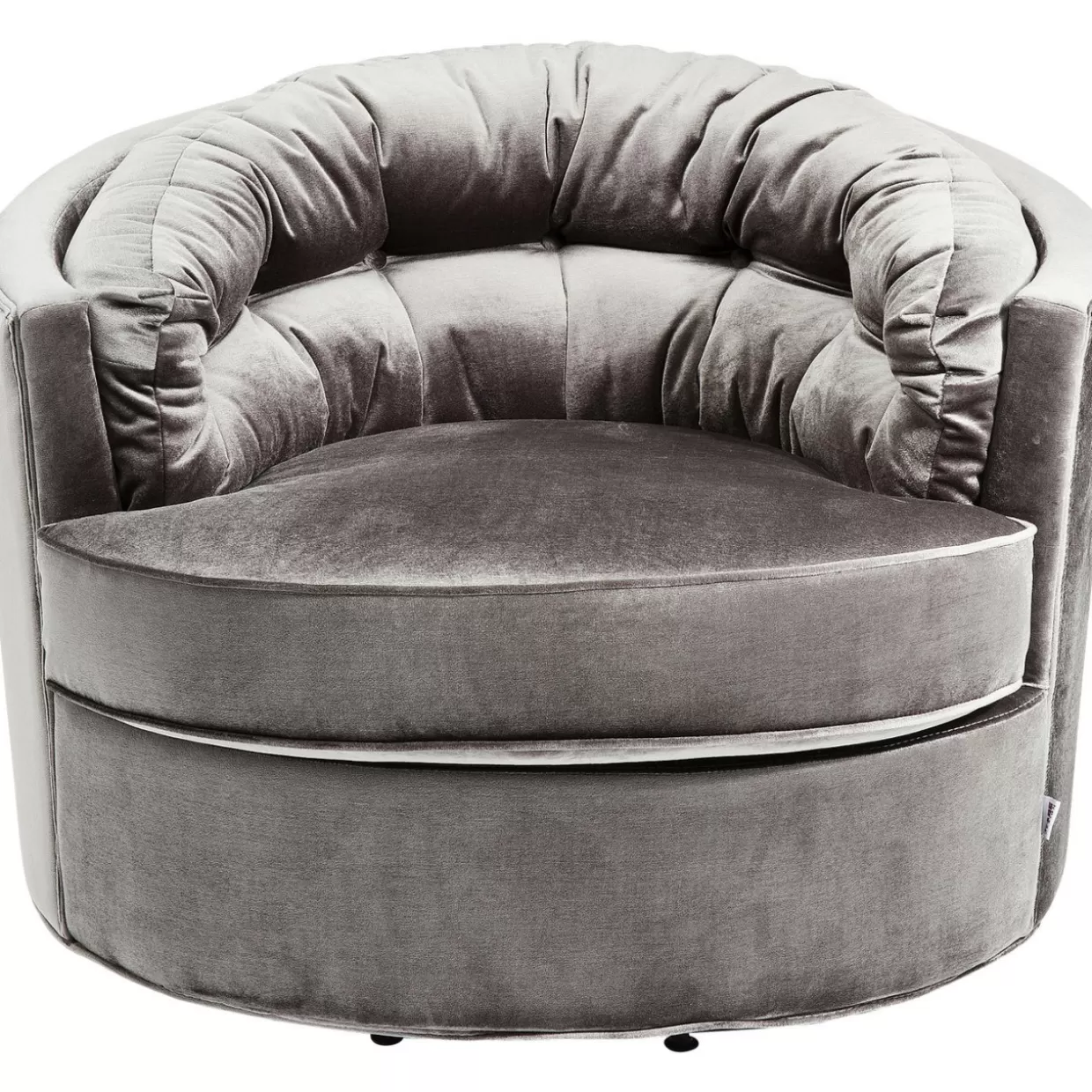 KARE Design Sessel | Drehsessel Music Hall Grau