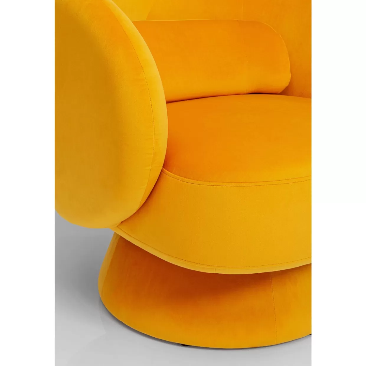 KARE Design Sessel | Drehsessel Orion Gelb
