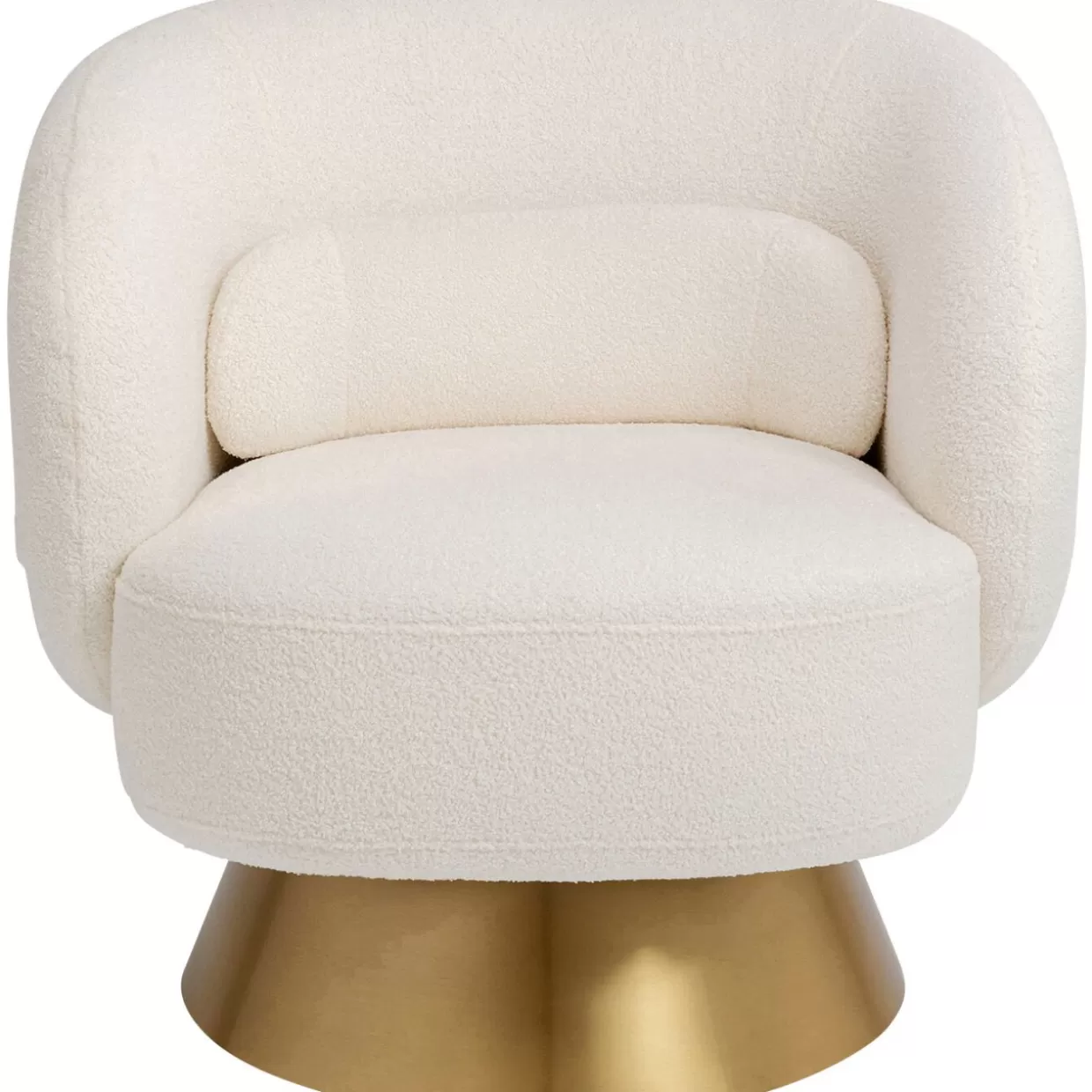 KARE Design Sessel | Drehsessel Orion Weis