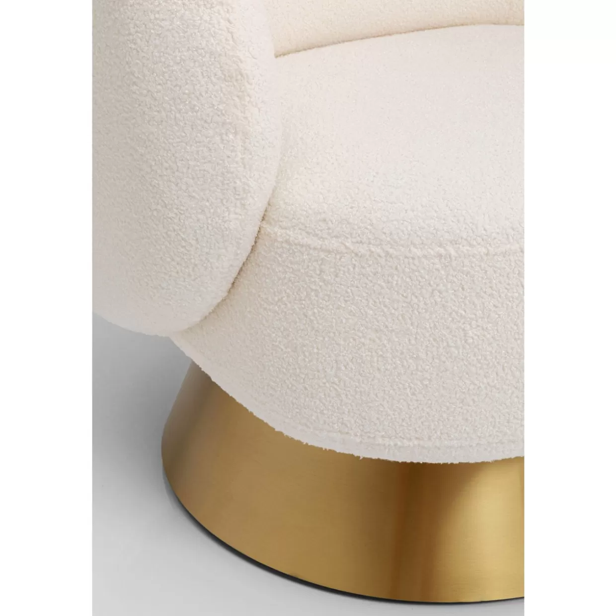 KARE Design Sessel | Drehsessel Orion Weis