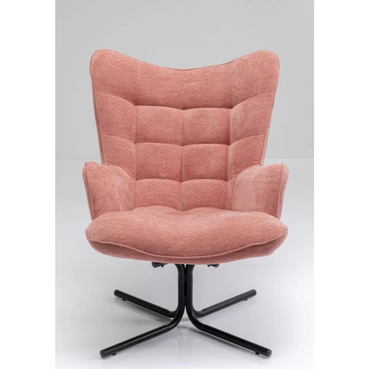 KARE Design Sessel | Drehsessel Oscar Rosa