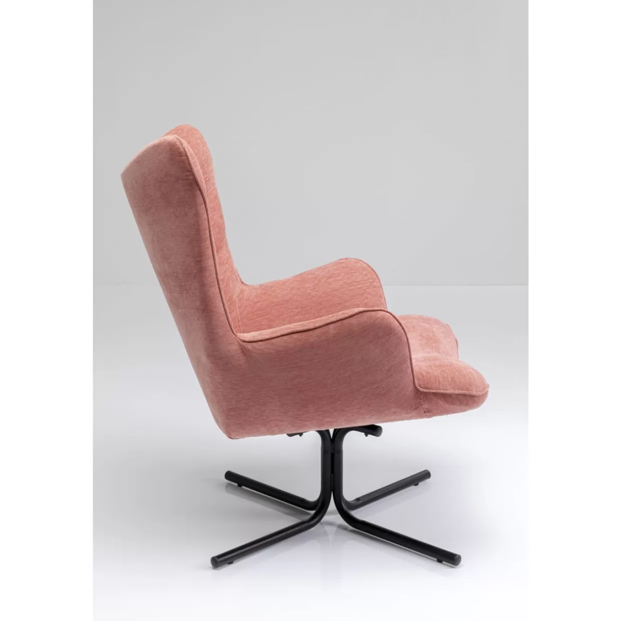 KARE Design Sessel | Drehsessel Oscar Rosa