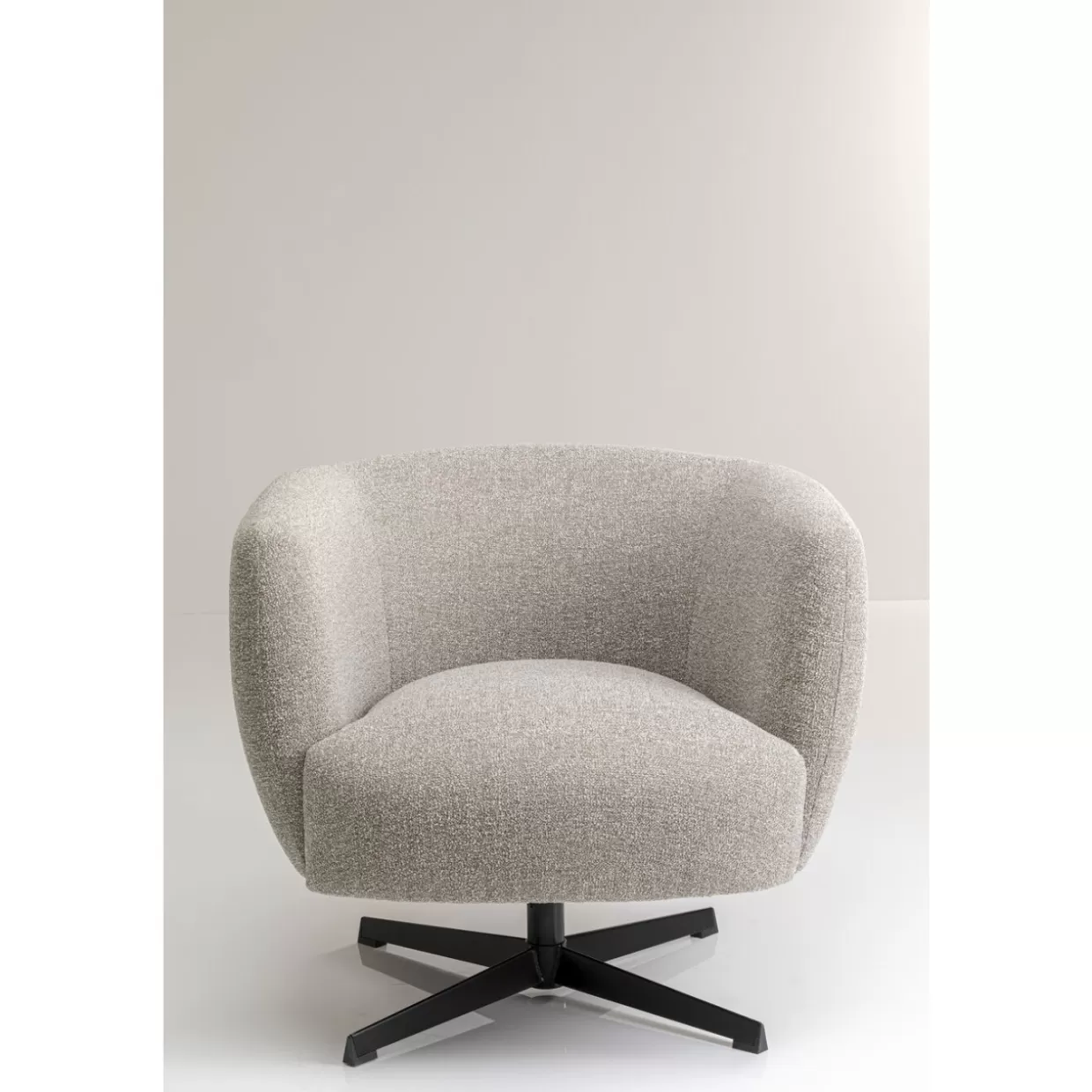 KARE Design Sessel | Drehsessel Peony Grau