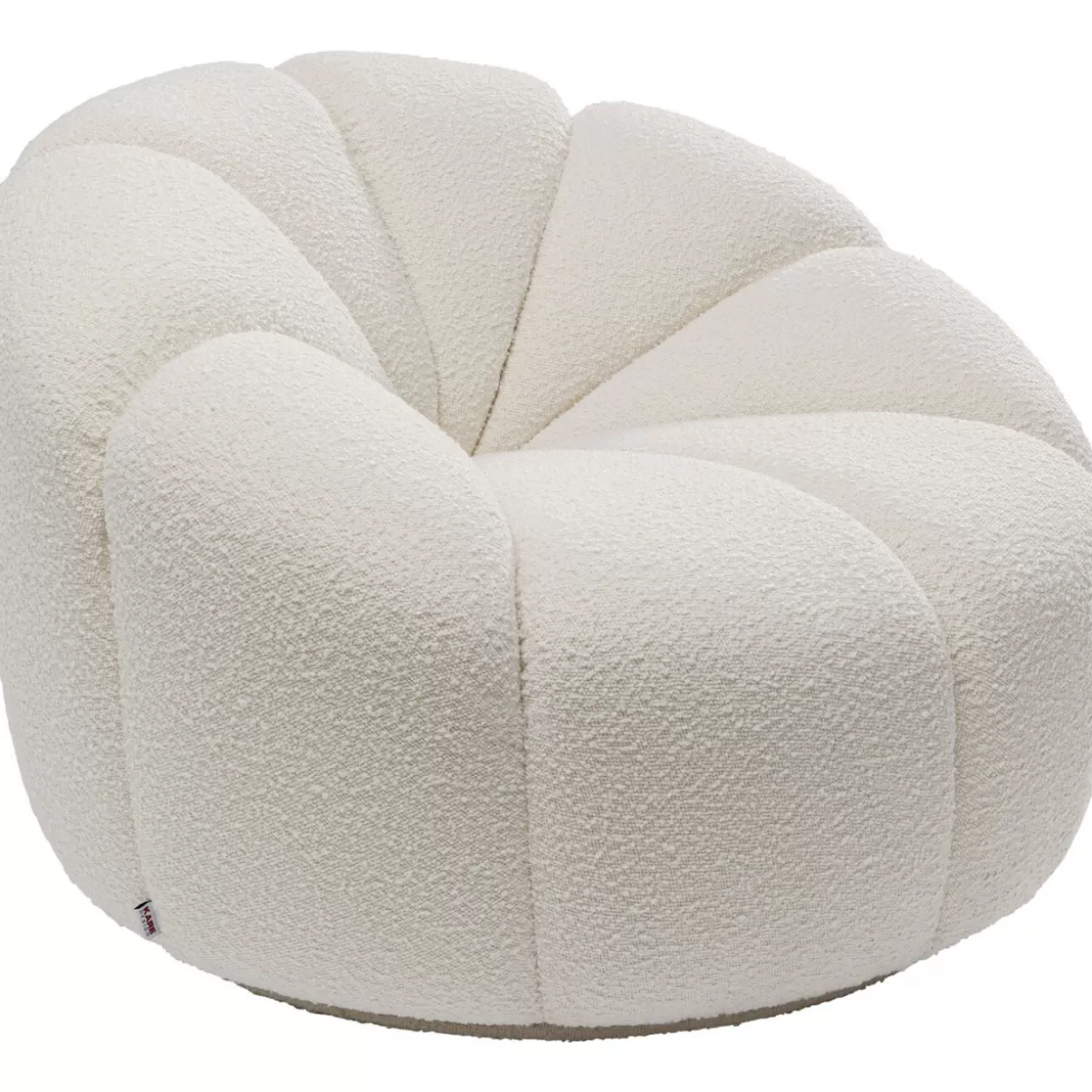 KARE Design Sessel | Drehsessel Peppo Lounge Weis