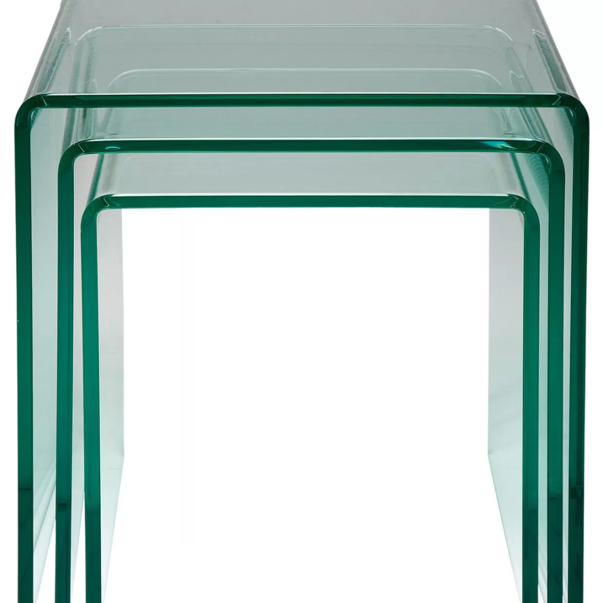KARE Design Tische | Dreisatztisch Clear Club