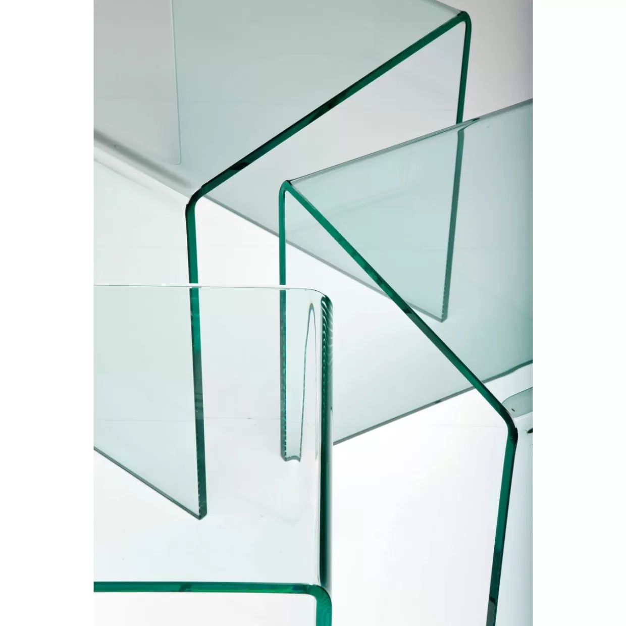 KARE Design Tische | Dreisatztisch Clear Club