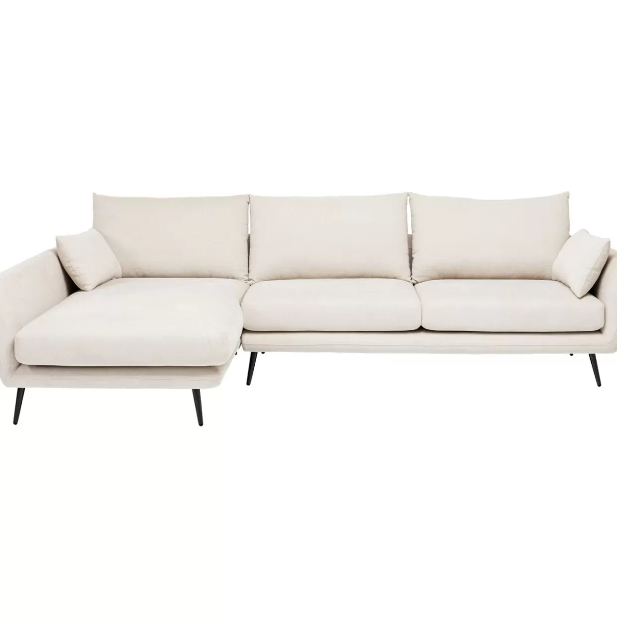 KARE Design Sofas & Couches | Ecksofa Amalfi Links Creme 275Cm