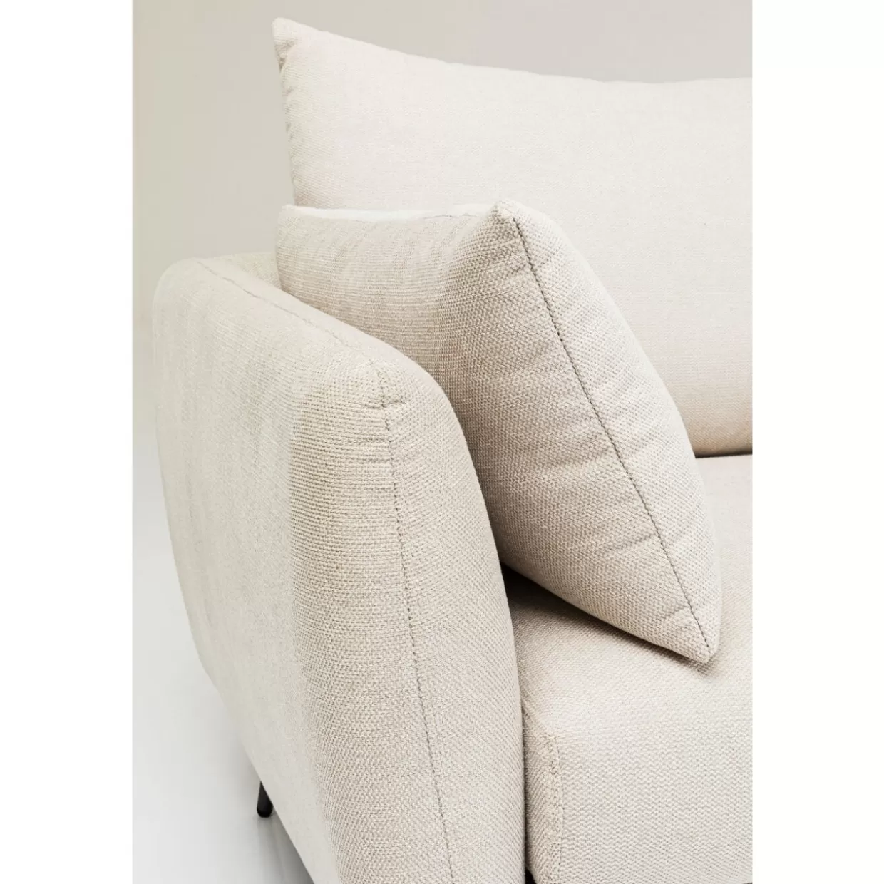 KARE Design Sofas & Couches | Ecksofa Amalfi Rechts Creme 275Cm