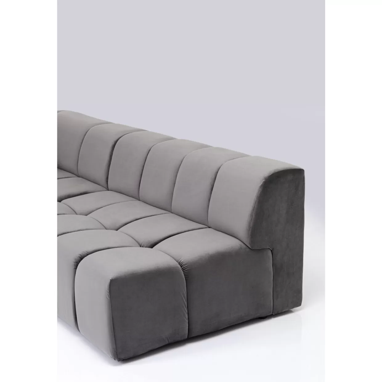 KARE Design Sofas & Couches | Ecksofa Belami Grau Links