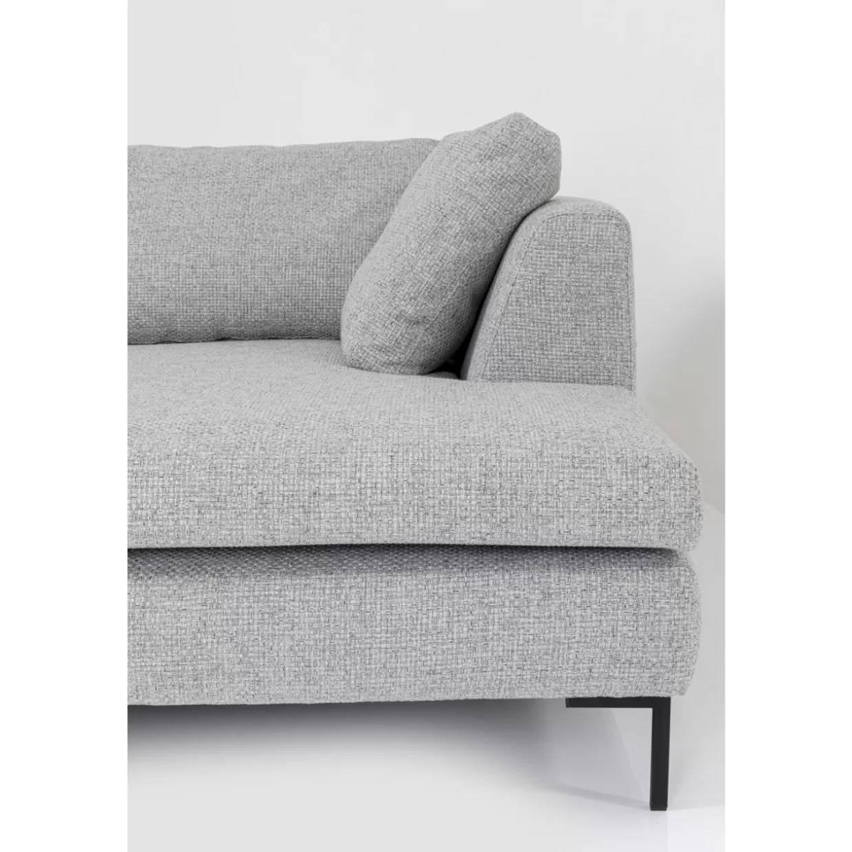 KARE Design Sofas & Couches | Ecksofa Gianni Dolce Hellgrau Rechts