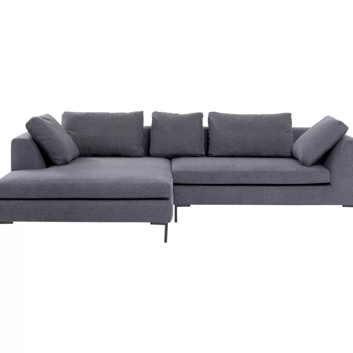 KARE Design Sofas & Couches | Ecksofa Gianni Grau Links