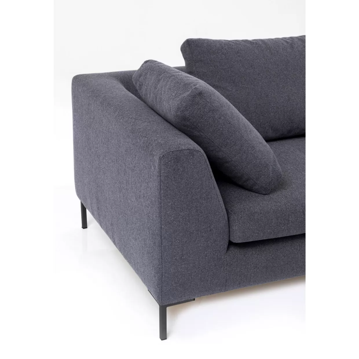 KARE Design Sofas & Couches | Ecksofa Gianni Grau Rechts