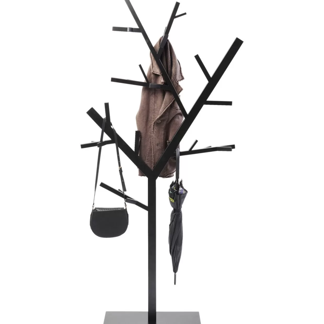 KARE Design Kleinmöbel & Sonstiges | Garderobenstander Technical Tree Schwarz