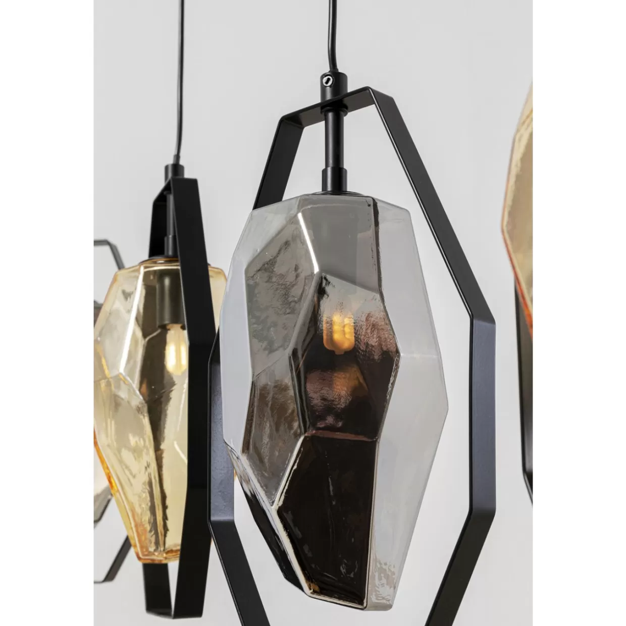 KARE Design Hängeleuchten | Hangeleuchte Diamond Fever Dining Schwarz 110Cm
