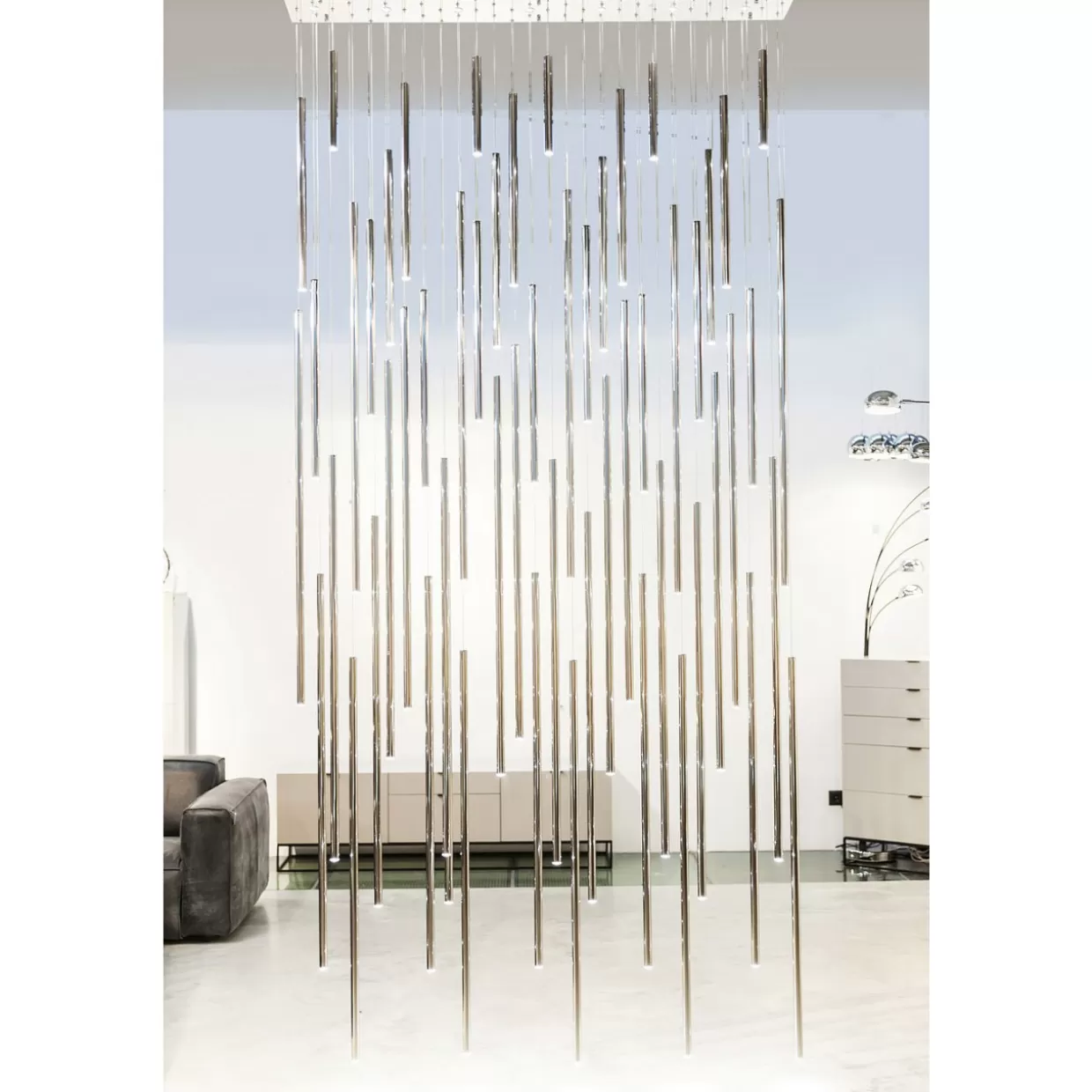 KARE Design Hängeleuchten | Hangeleuchte Living Vegas Deluxe Chrome Led