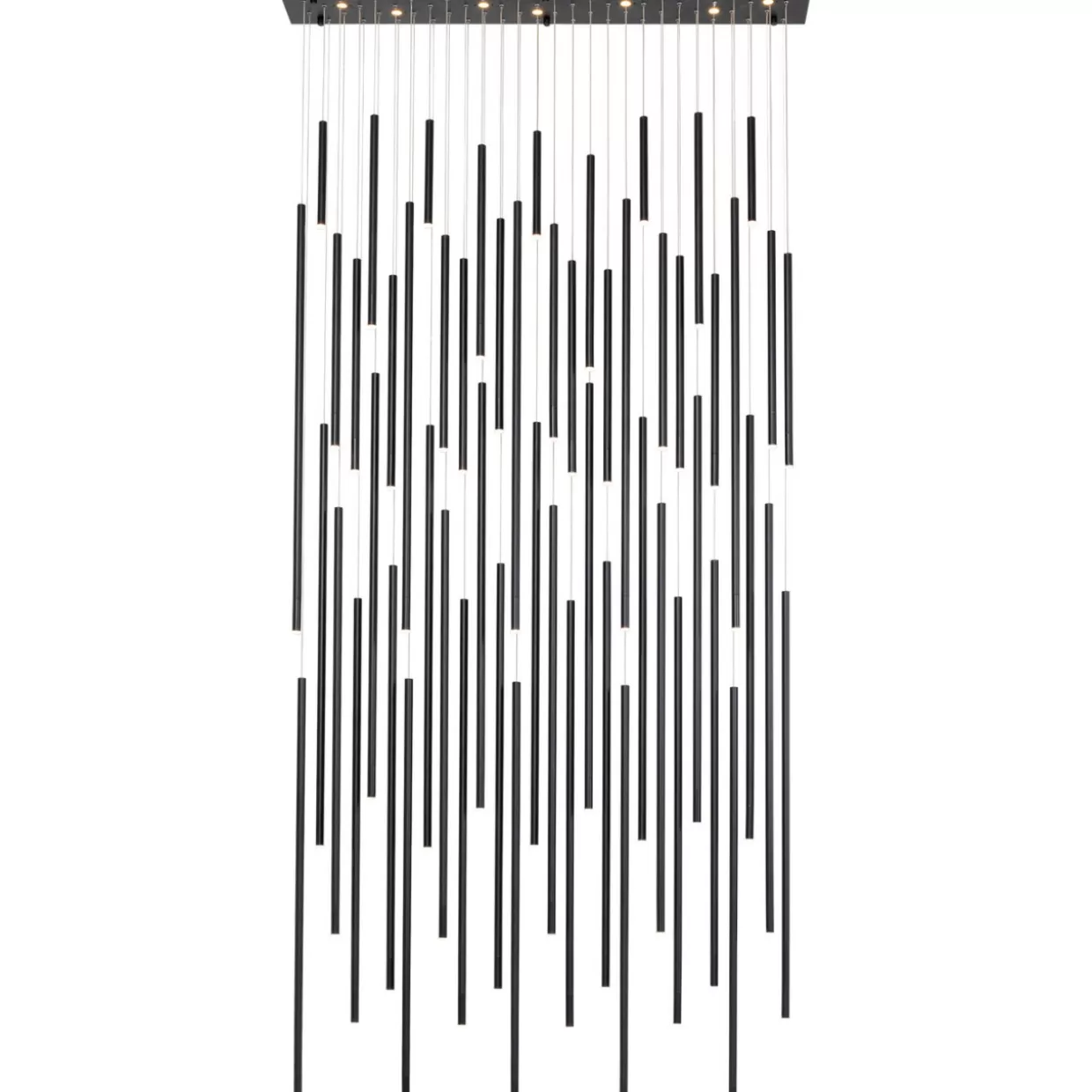 KARE Design Hängeleuchten | Hangeleuchte Living Vegas Deluxe Schwarz Matt Led