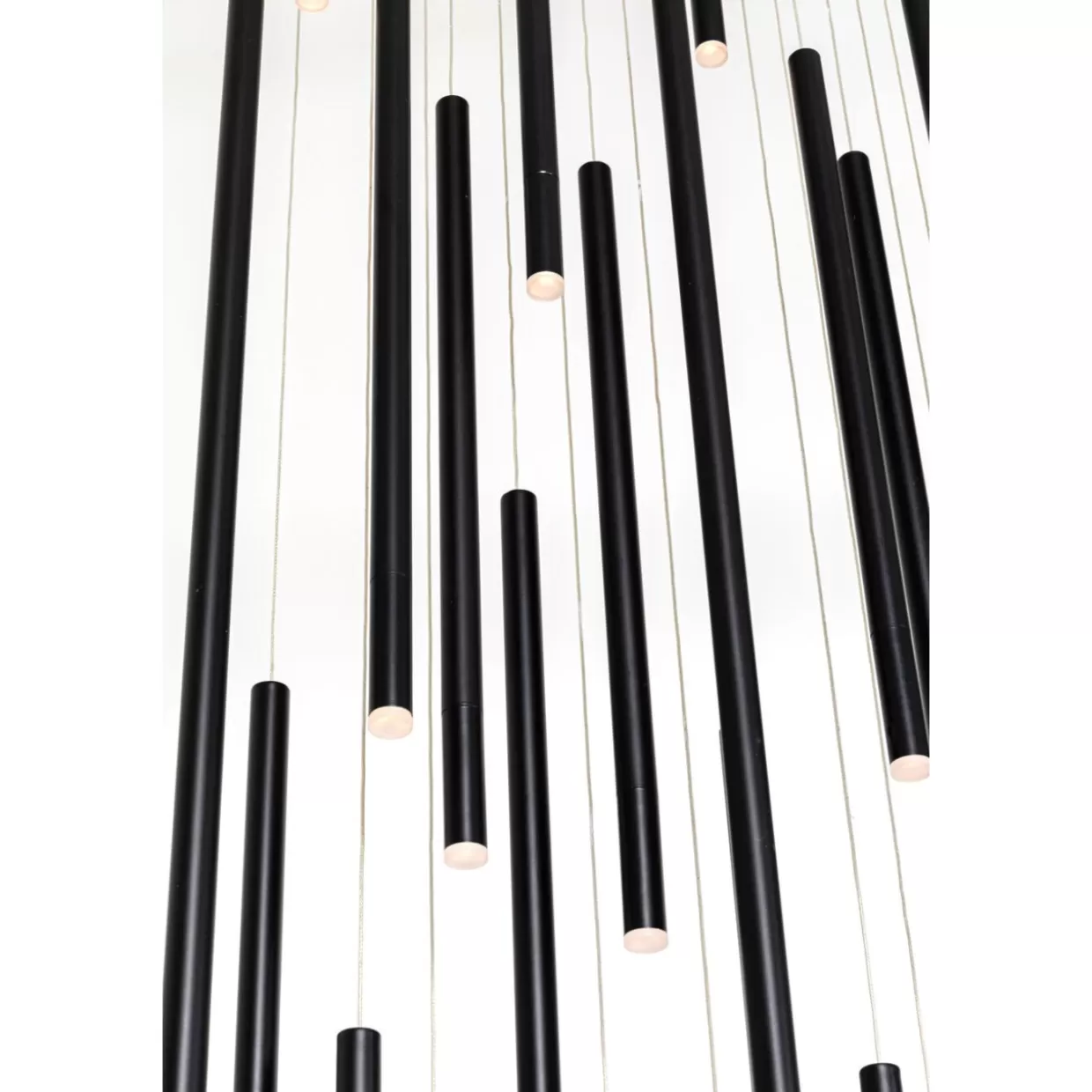 KARE Design Hängeleuchten | Hangeleuchte Living Vegas Deluxe Schwarz Matt Led