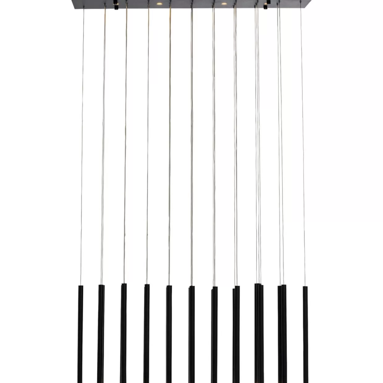 KARE Design Hängeleuchten | Hangeleuchte Living Vegas Schwarz Matt Led 120Cm