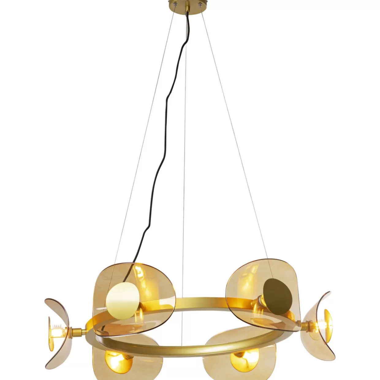 KARE Design Hängeleuchten | Hangeleuchte Mariposa Brass O81Cm