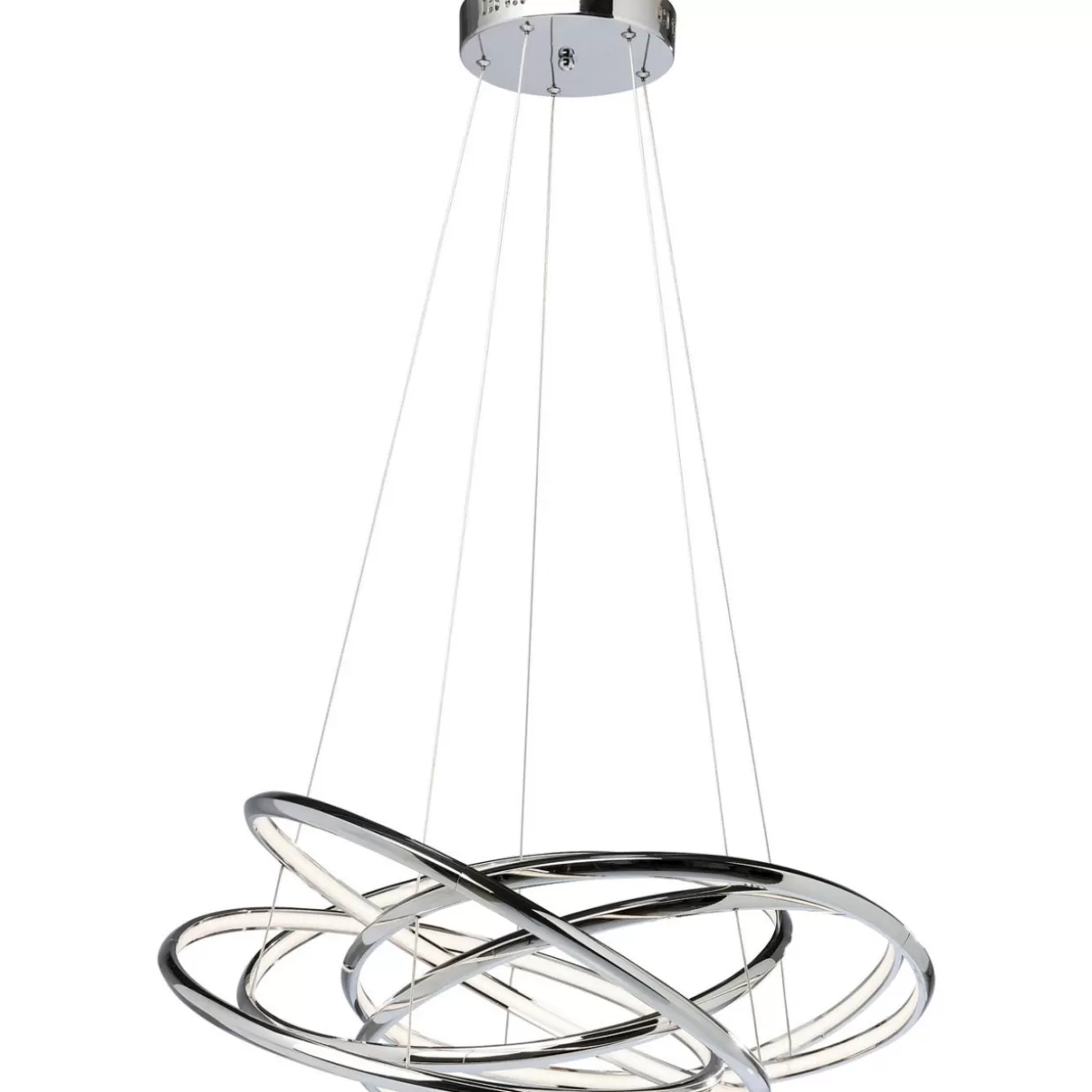 KARE Design Hängeleuchten | Hangeleuchte Saturn Led Chrome Big