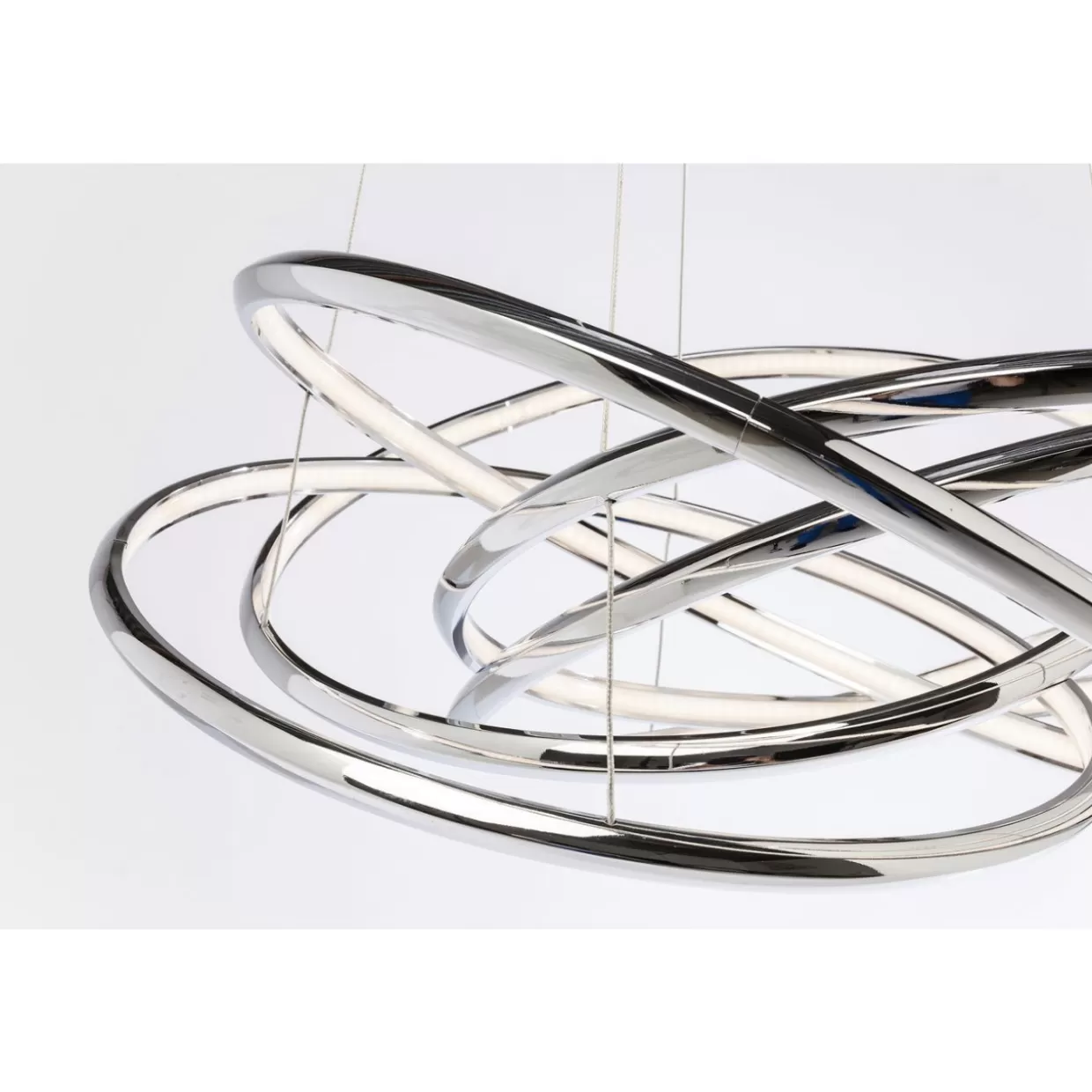 KARE Design Hängeleuchten | Hangeleuchte Saturn Led Chrome Big
