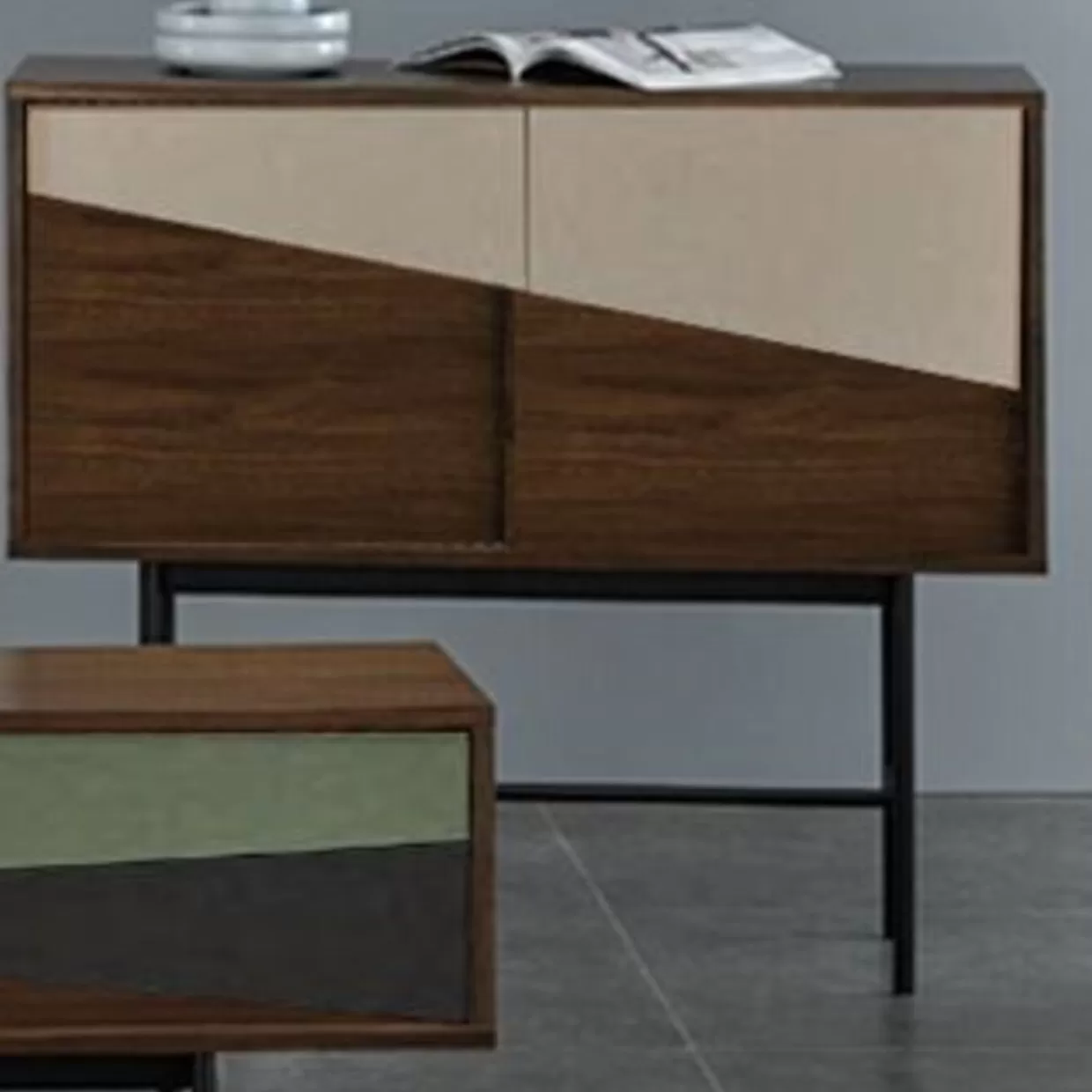 KARE Design Kommoden & Sideboards | Highboard Lamello Colore 110X95Cm