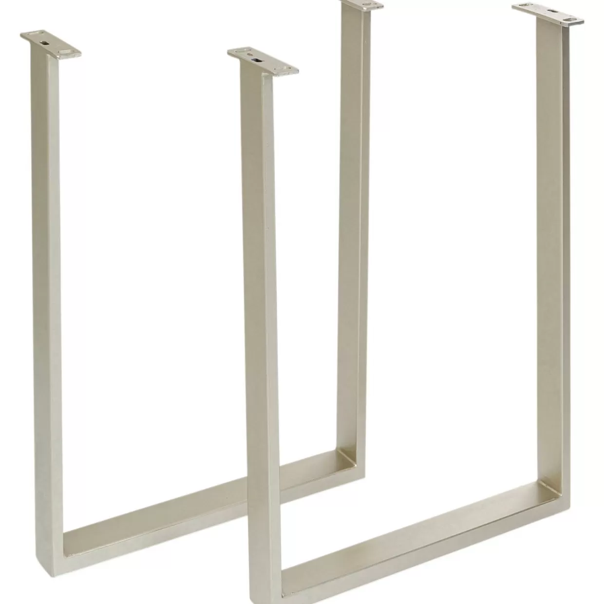 KARE Design Tische | Hochgestell Tavola Silber (2/Set)
