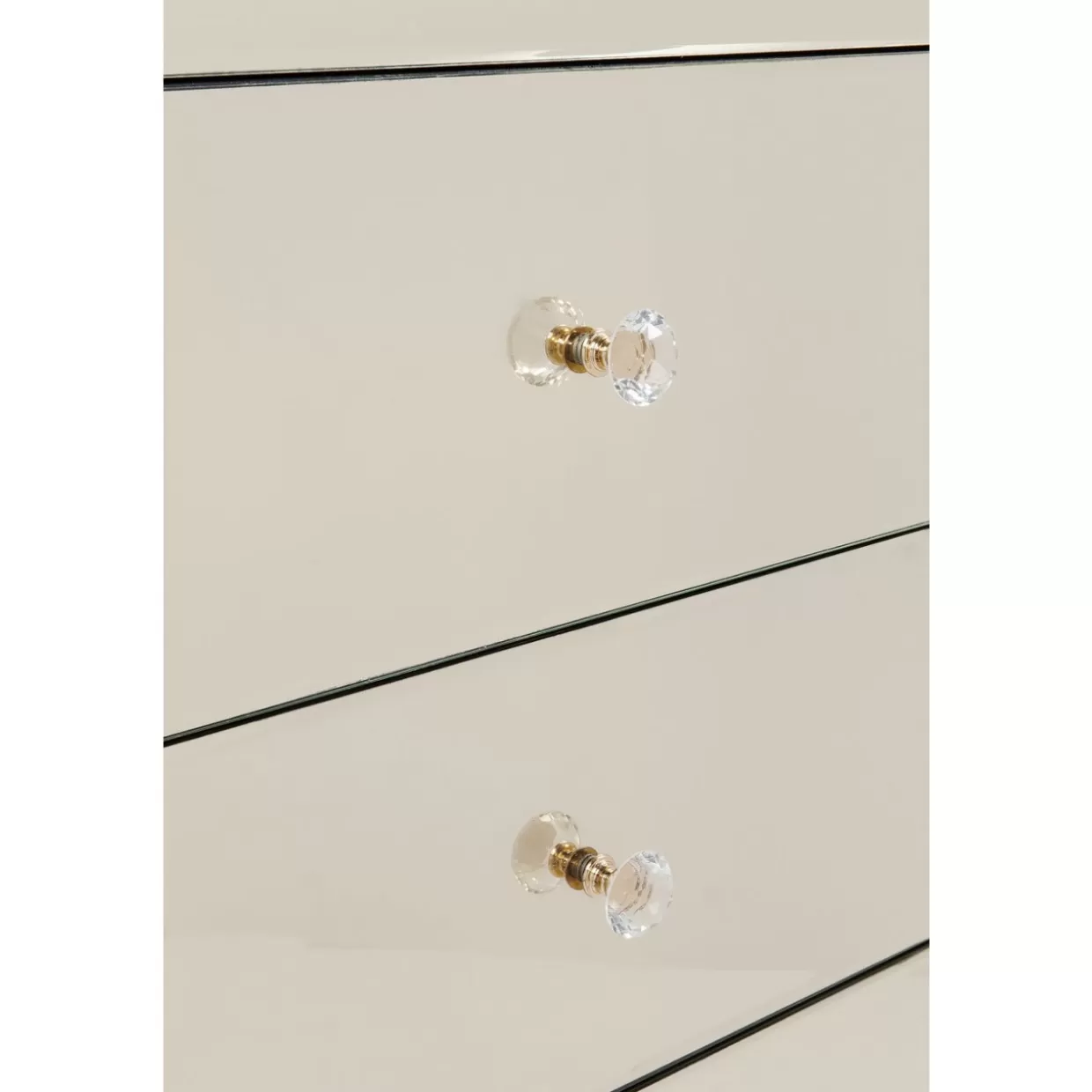 KARE Design Kommoden & Sideboards | Hochkommode Luxury Champagne 5 Schube