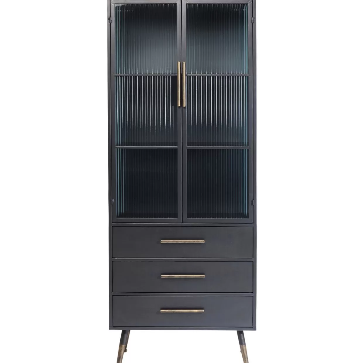 KARE Design Regale | Hochschrank La Gomera 2 Turen 3 Schube