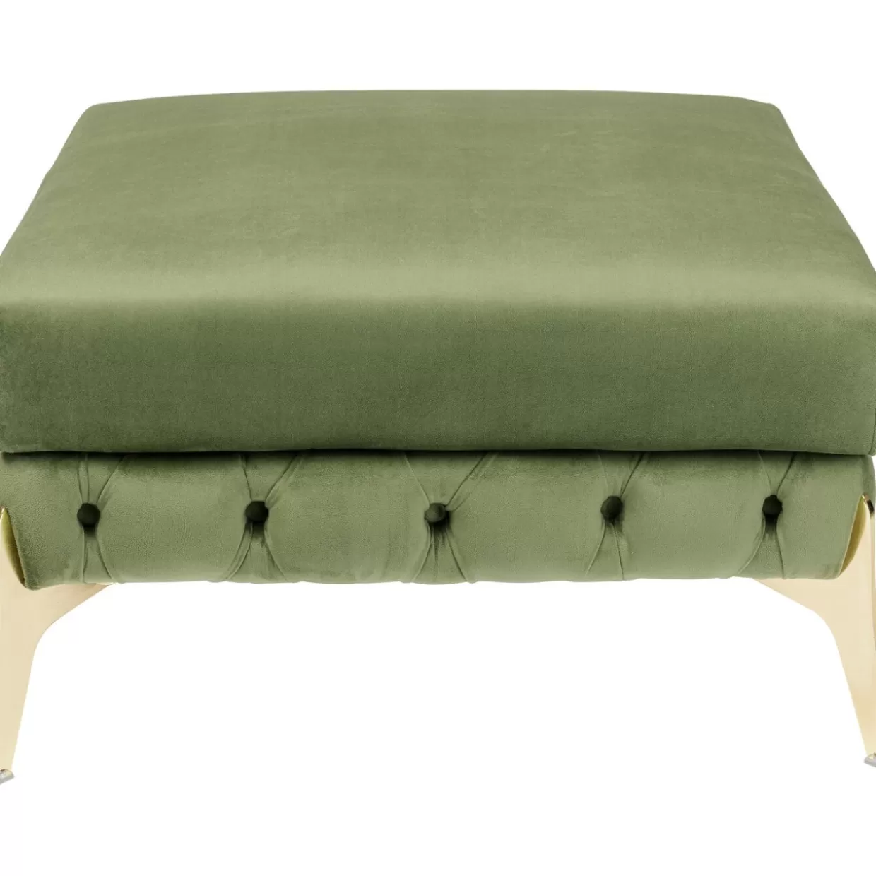 KARE Design Sitzbänke | Hocker Bellissima Velvet Grun 80