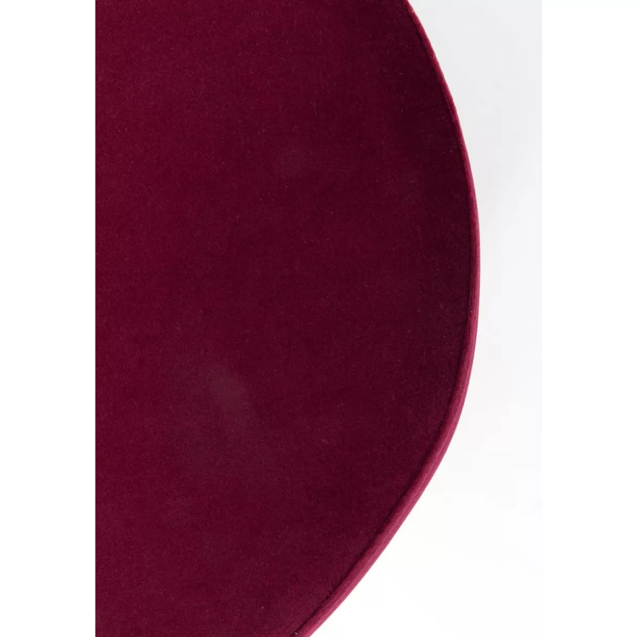 KARE Design Sitzbänke | Hocker Cherry Bordeaux Brass O35Cm