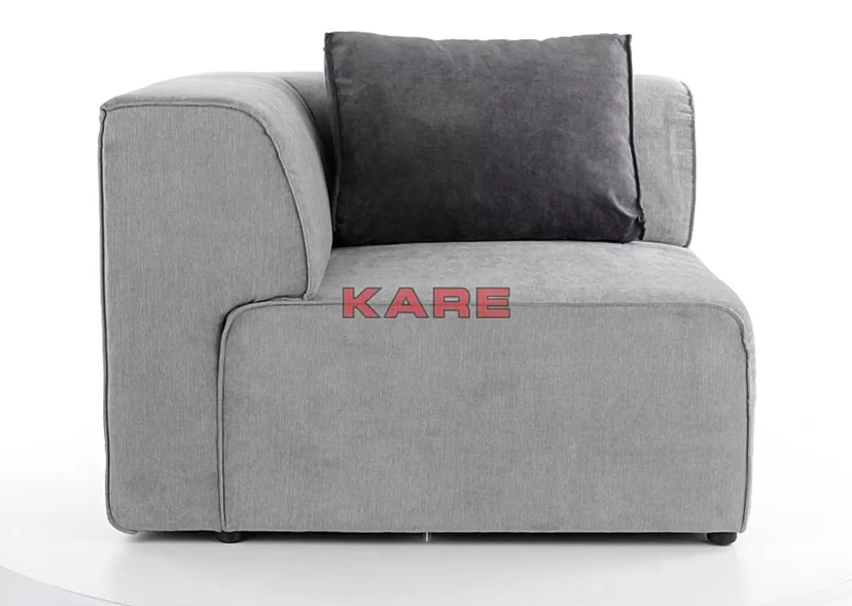 KARE Design Sofas & Couches | Infinity Ecke 100 Elements Grau Rechts