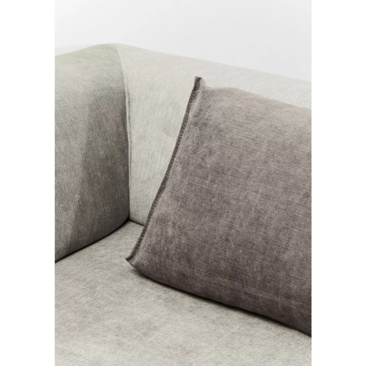 KARE Design Sofas & Couches | Infinity Ottomane Elements Grau Rechts