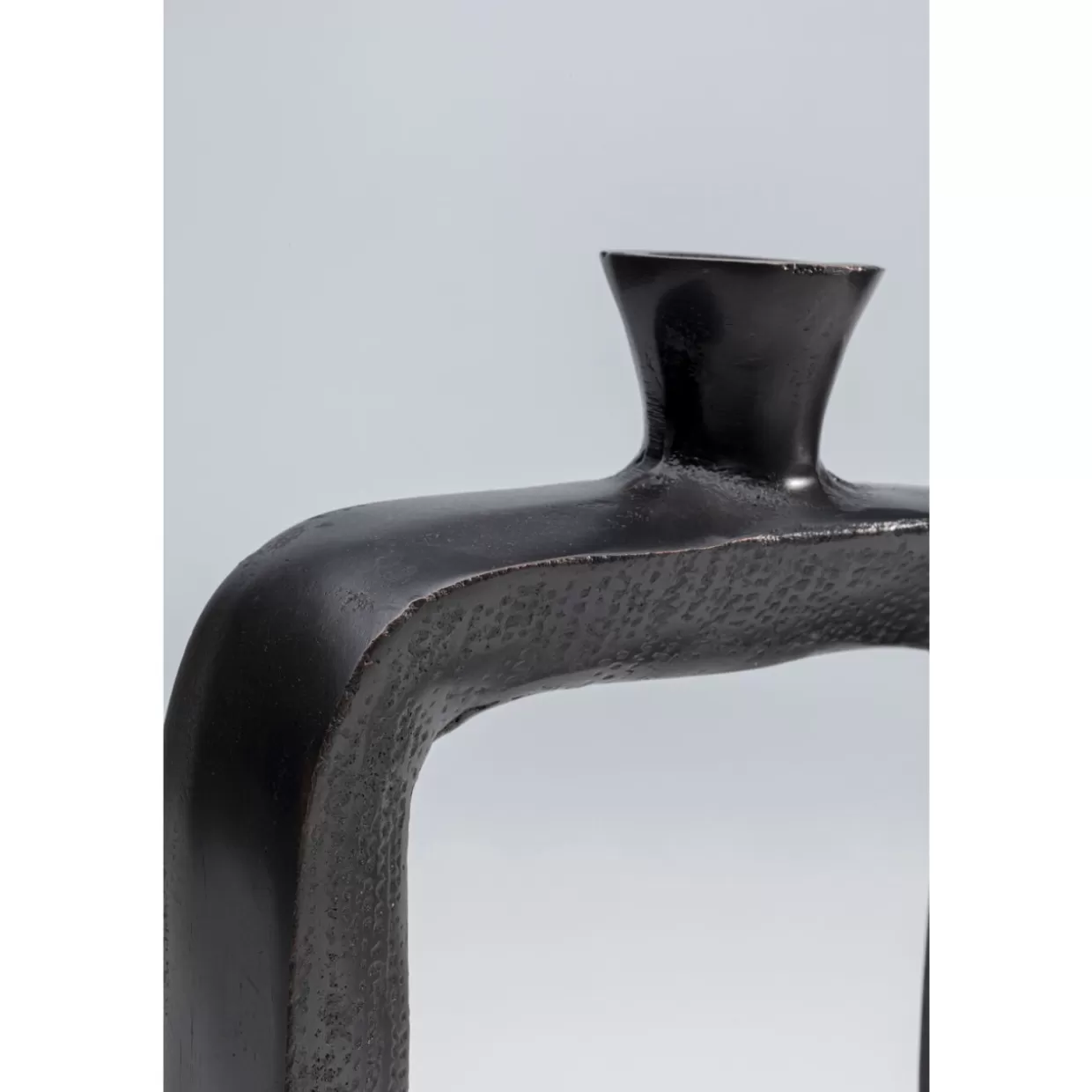 KARE Design Kerzenständer & Laternen | Kerzenständer Tanu Schwarz 30Cm