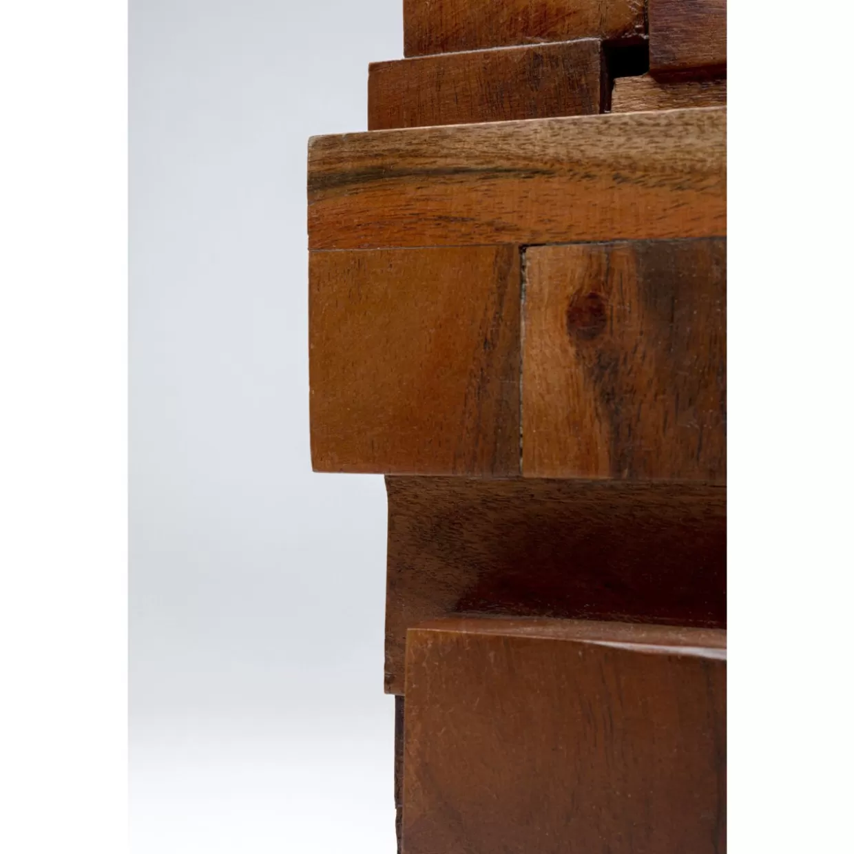 KARE Design Kerzenständer & Laternen | Kerzenständer Wood Tetris 31Cm