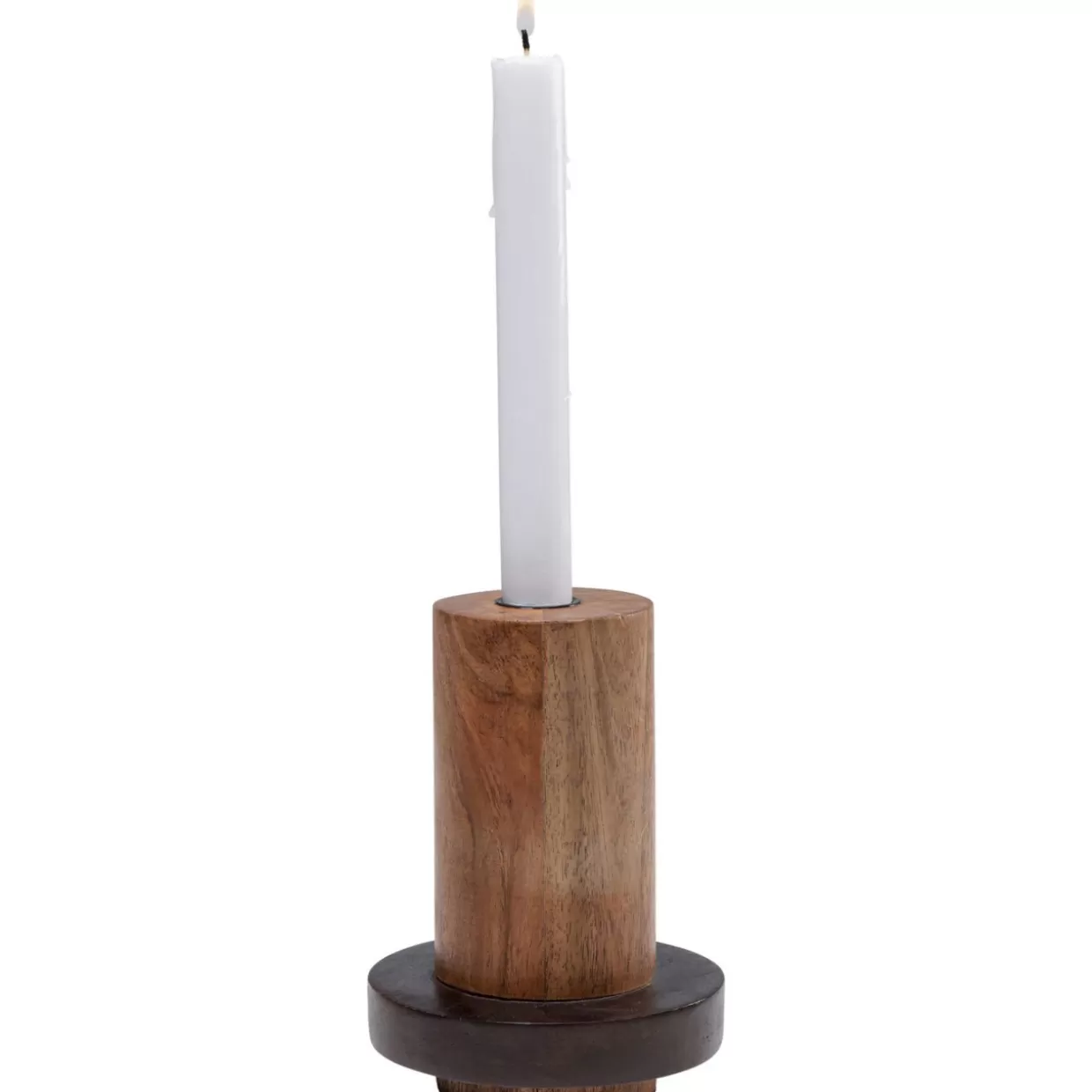 KARE Design Kerzenständer & Laternen | Kerzenständer Wood Zylinder 15Cm