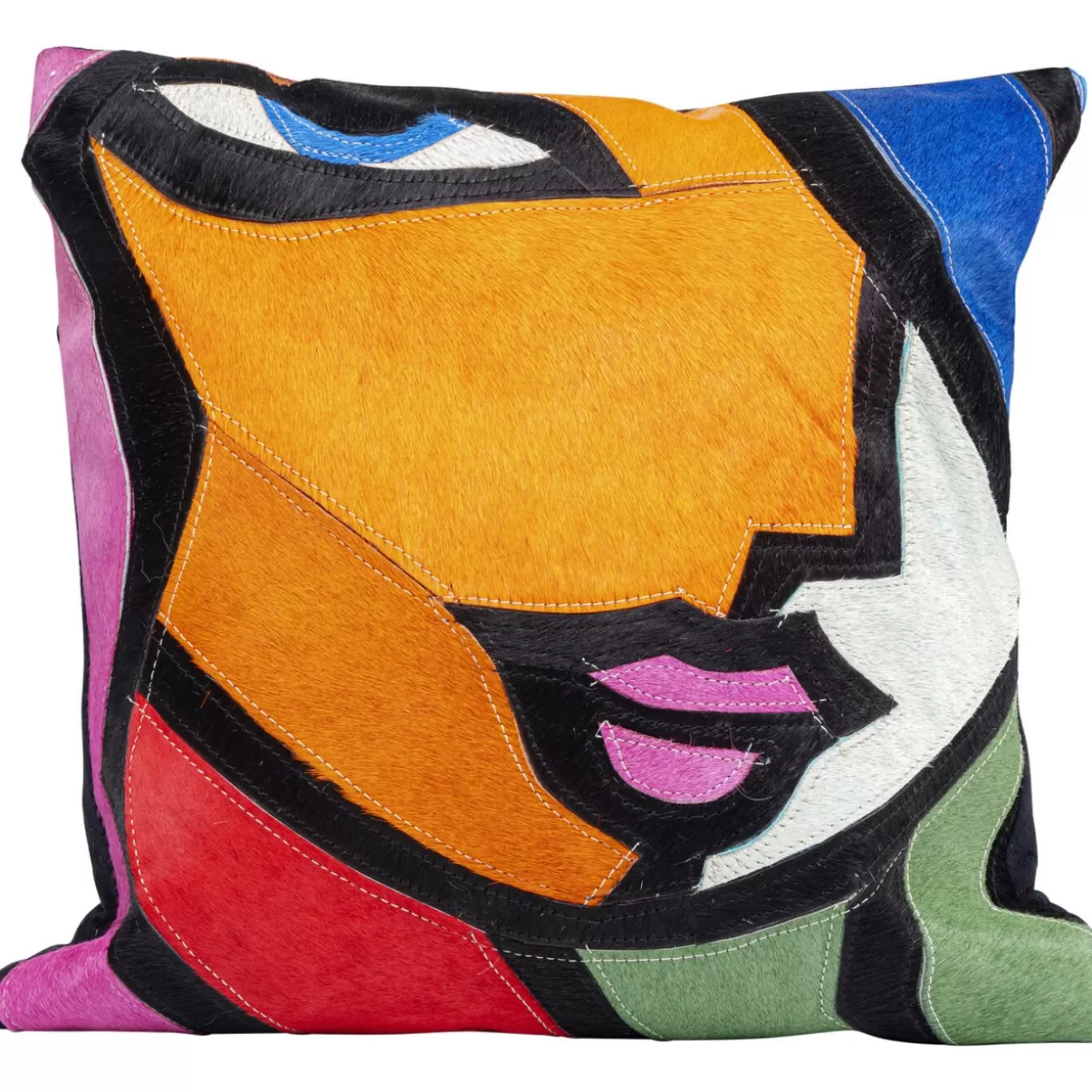 KARE Design Kissen | Kissen Abstract Lady Face 40X40Cm