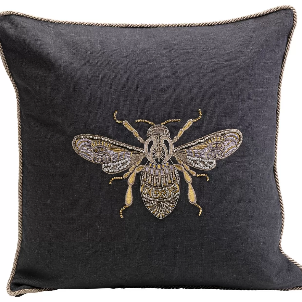 KARE Design Kissen | Kissen Glitter Bee 40X40Cm