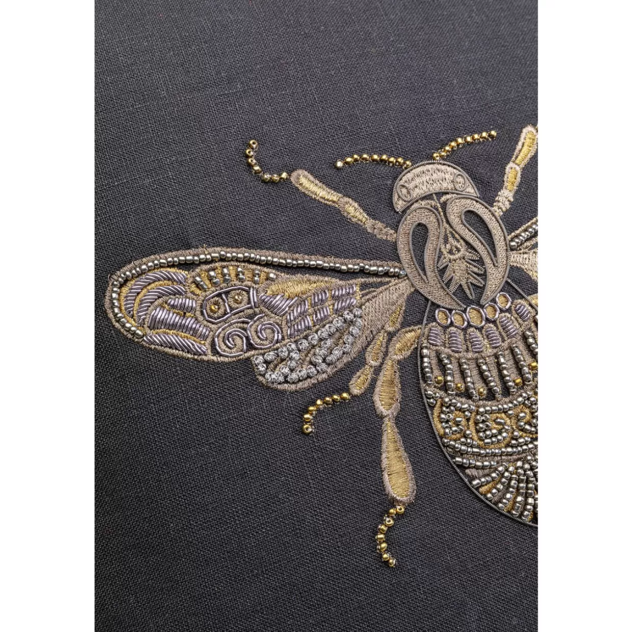 KARE Design Kissen | Kissen Glitter Bee 40X40Cm