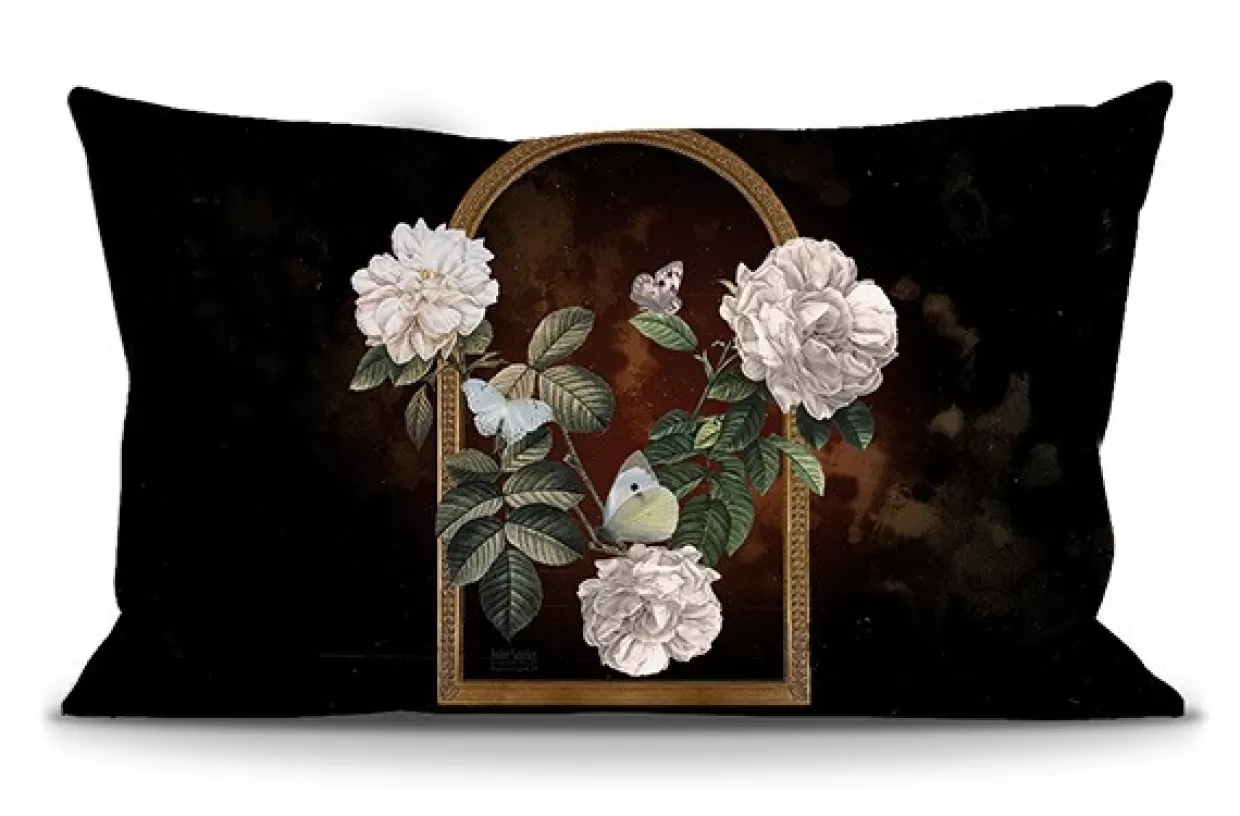 KARE Design Deko & Geschenkartikel | Kissenbezug 40X65 Skull Memento Mori